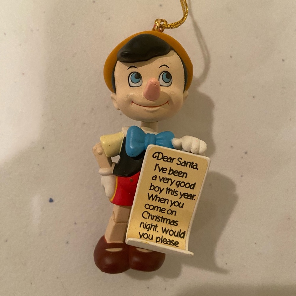 Grolier Collectibles Vintage Pinocchio Ornament